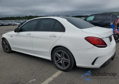 2019 Mercedes-Benz C 43 Amg из США, поврежденный, VIN 55SWF6EB1KU283534